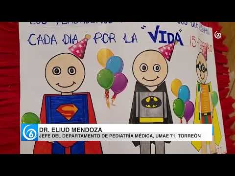 Video: IMSS Coahuila refuerza atención oncológica pediátrica conmemorando el día del cáncer infantil
