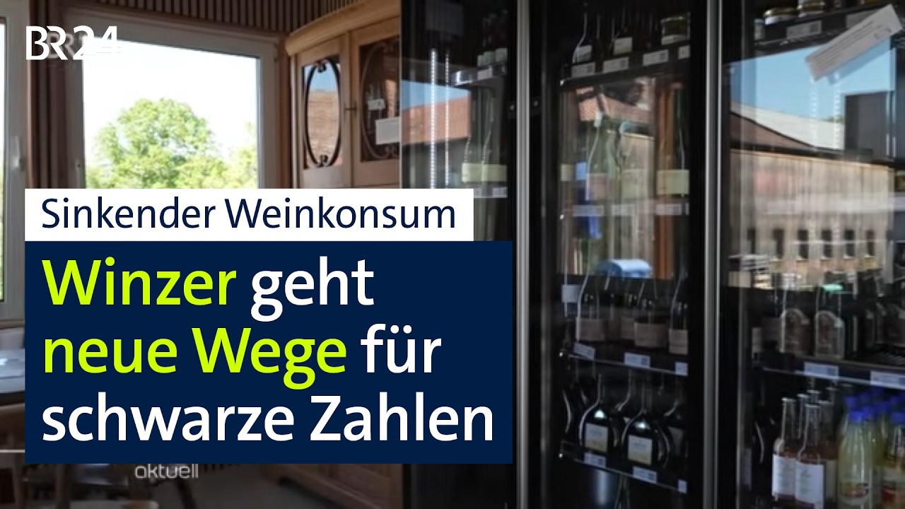Immer weniger trinken Wein: So schlagen Winzer dem rückläufigen Konsum ein Schnippchen | BR24