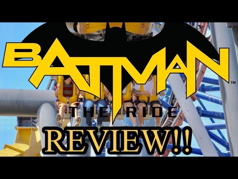 Video review of Batman The Ride by Hangtime Thrills