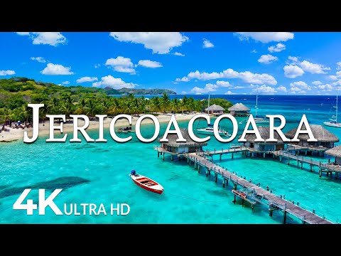 FLYING OVER JERICOACOARA (4K UHD) – Soothing Music Along With Beautiful Nature Video - 4K Video UHD