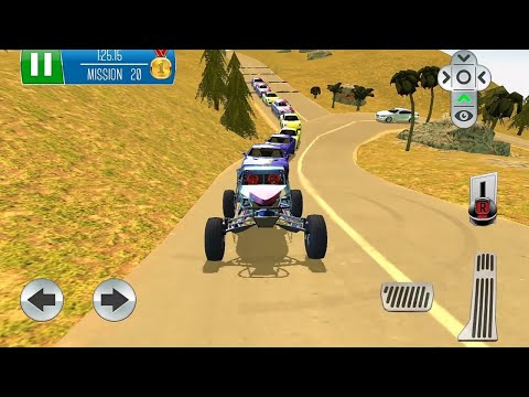 Offroad Race Buggy Car Driving on Mountain Road - Parking Island Games - Android Gameplay
