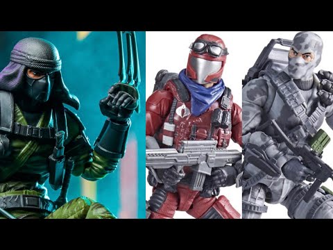 New gijoe classified firefly, crimson viper, nunchuck, who are you picking up?