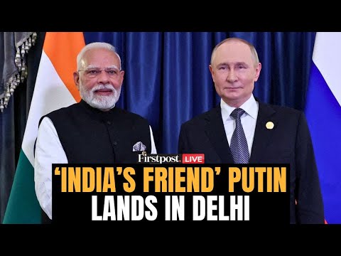 Putin in India LIVE: Russian President Vladimir Putin Lands in Delhi, PM Modi Welcomes Putin