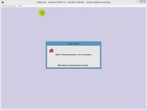 dbFakt Software - Jahresabschluss in der dbFakt Software