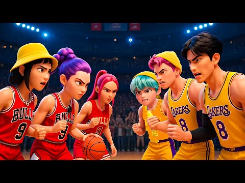 Boys VS Girls At school Who Team Best SAJA boys & ABBY & Mira & Zoey & SAJA #kpopdemonhunters