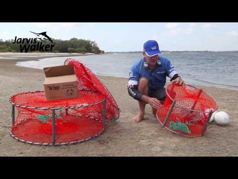 How to set-up crab pots to catch mud crabs & sand crabs