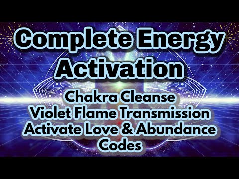 Complete Energy Healing ✨ Full Chakra Cleanse, Violet Flame, Activate Abundance/Love [& More!] ✨