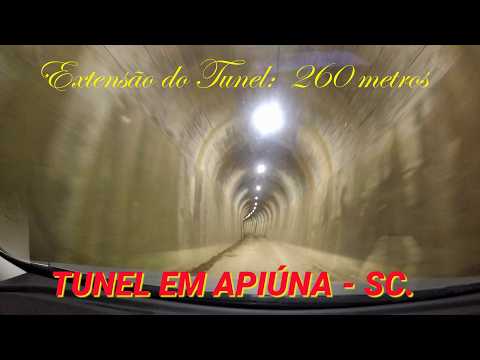TUNEL TREM EM APIUNA   SC