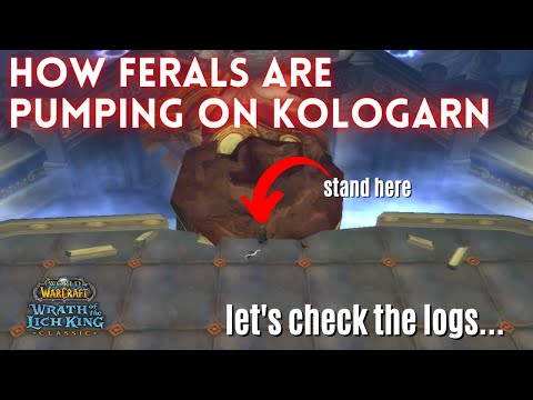 Kologarn Swipe Strat is Dominating the Logs - Wrath Feral