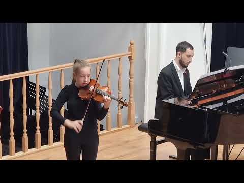 Anna Surdziel – P. Wójtowicz Polonez, akompaniuje Mateusz Żurek