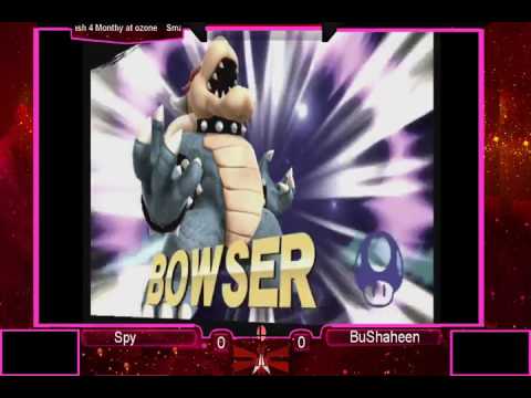 Smash July Montly: Spy(Captain Falcon) vs BuShaheen(Bowser)