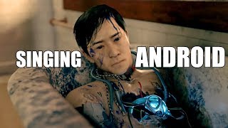 Detroit Become Human - Zlatko&#39;s Singing Android In The Bathroom