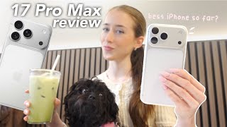 iPhone 17 Pro Max REVIEW | camera, battery life, design etc!