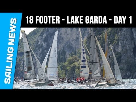 18 Foot Skiff European Championships - Hamelin leads the 1st day - Italy 2014
