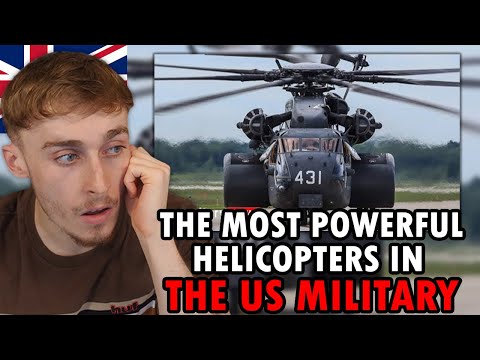 Brit Reacting to Top 7 Amazing Helicopters of the U.S. Military