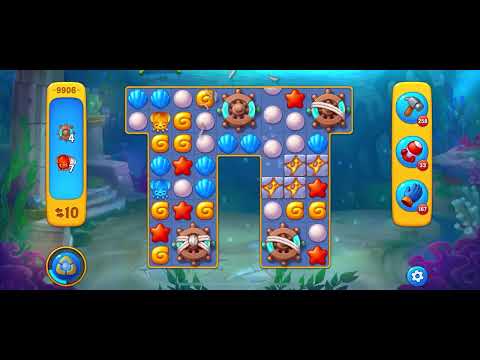 Fishdom level 9906 no boosters フィッシュダム ノーマル