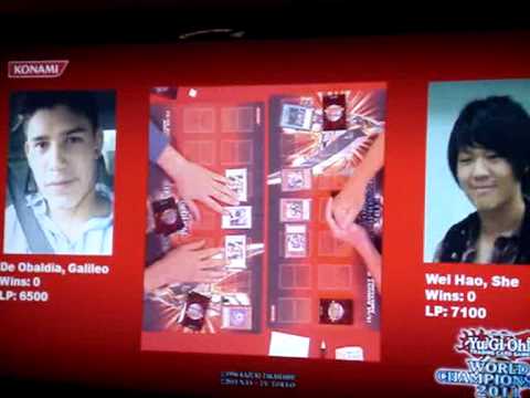 Yu-Gi-Oh! World Championship 2011 Top 8 - Doppel Plants VS Six Samurai - Game 1