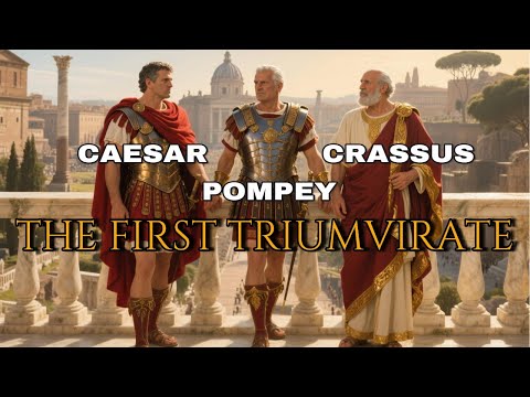 The First Triumvirate: Caesar, Pompey & Crassus – How 3 Men Broke the Roman Republic