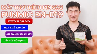 Video hướng dẫn sử dụng tai nghe trợ thính không dây FUNMIC EN-D19