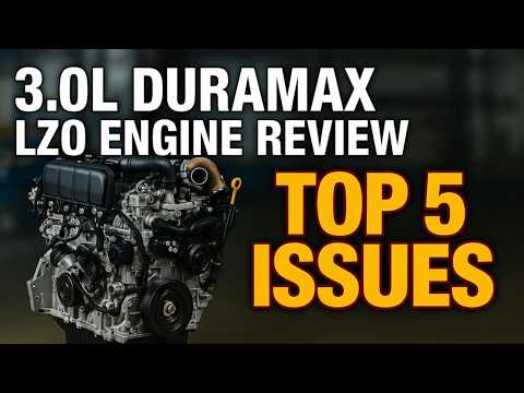 3.0L Duramax Diesel LZ0 Engine *Diesel Mechanic Review* | TOP 5 Issues