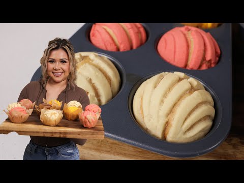 How to Make Mini Conchas (MANTECONCHAS) at Home | Soft, Sweet & Easy Pan Dulce Recipe