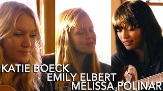 Katie Boeck + Emily Elbert + Melissa Polinar: DON'T THINK TWICE, IT'S ALRIGHT (Dylan Cover)