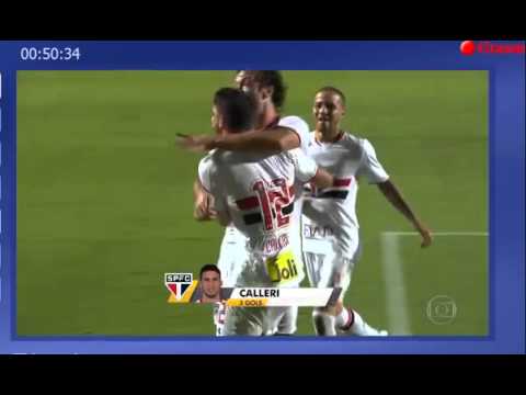 Gol Calleri São Paulo 1 x 0 Botafogo SP Campeonato Paulista 23 03 2016