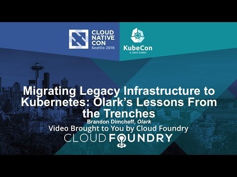 Migrating Legacy Infrastructure to Kubernetes:  Olark’s Lessons From the Trenches