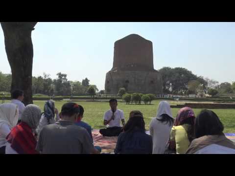 023-กราบบูชาสังเวชนียสถาน สารนาถ-ญาณปัญญา 3 รอบในอริยสัจ 4