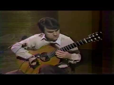 Classical guitarist George Sakellariou 1986 San Francisco