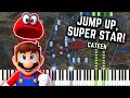 Super Mario Odyssey Jump Up Super Star Cateen Piano Tutorial Synthesia