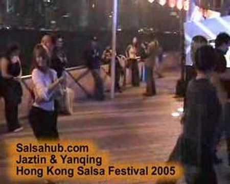 Hong Kong Salsa Ave of Star 2005 Jaztin Yanqing