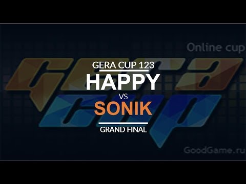 Gera Cup 123 - Grand Final: [U] Happy vs. Sonik [N]