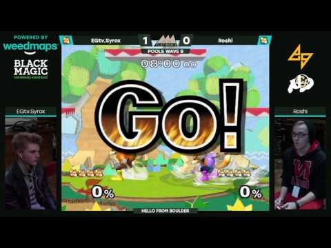 EGtv.Syrox (Orange Fox) vs. Roshi (Blue Fox) | SSBM Pools | FI2