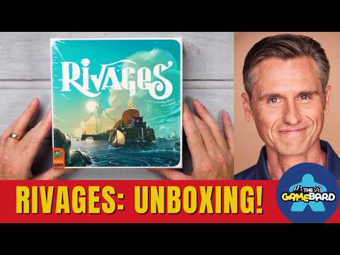 NEW! Rivages by Pandasaurus Games UNBOXING! @PandasaurusGames