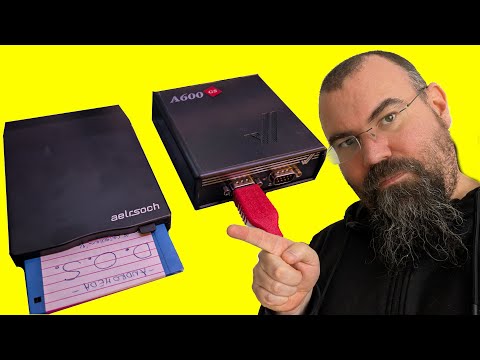 Amiga floppies on the A600GS