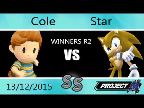 SGT 13/12 - Cole (Lucas) Vs. Star (Sonic) Project M Winners Round 2