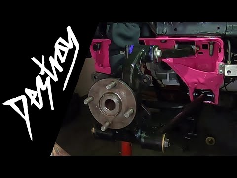 DESTROY OR DIE REAR SUSPENSION KIT : MX5 turbo build pt 33