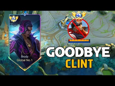 GOODBYE CLINT GOLD LANE! THIS BRODY BUILD CAN DESTROY META HEROES - MLBB