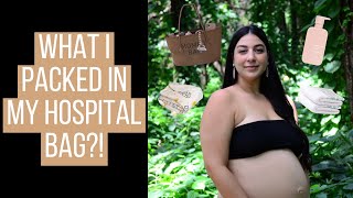 What’s in my Hospital Bag for baby #1?!