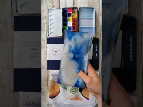 My go-to  travel art supplies! #watercolor #artsupplies #travelartsupplies #learnwatercolor #arttips
