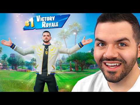 My First Win With My Icon Skin!