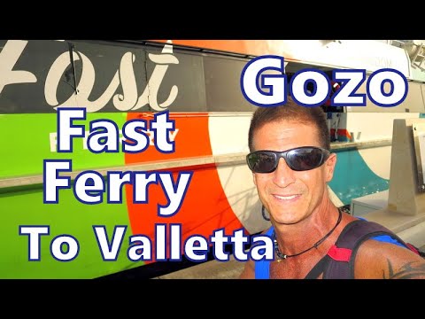 Fast Ferry to Valletta, Gozo, Malta