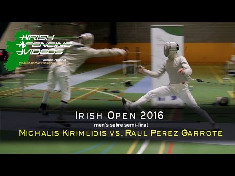 Irish Open, Men's Sabre 2016 Semi-Final