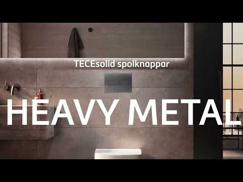 Spolknapp TECE Solid