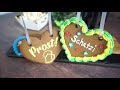 Oktoberfest Gingerbread Heart Cookies Decorating Tutorial