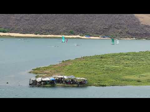 Corrida de canoas saindo de Traipu-Alagoas para Gararu Sergipe 