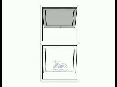 Double hung- white