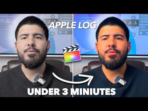 How To EASILY Color Grade Apple ProRes LOG - iPhone 17 Pro Max | Final Cut Pro Tutorial
