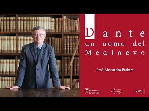 Conferenza e dialogo con il Prof. Alessandro Barbero su Dante, un uomo del Medioevo - Cracovia 2024